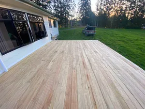 Wooden deck